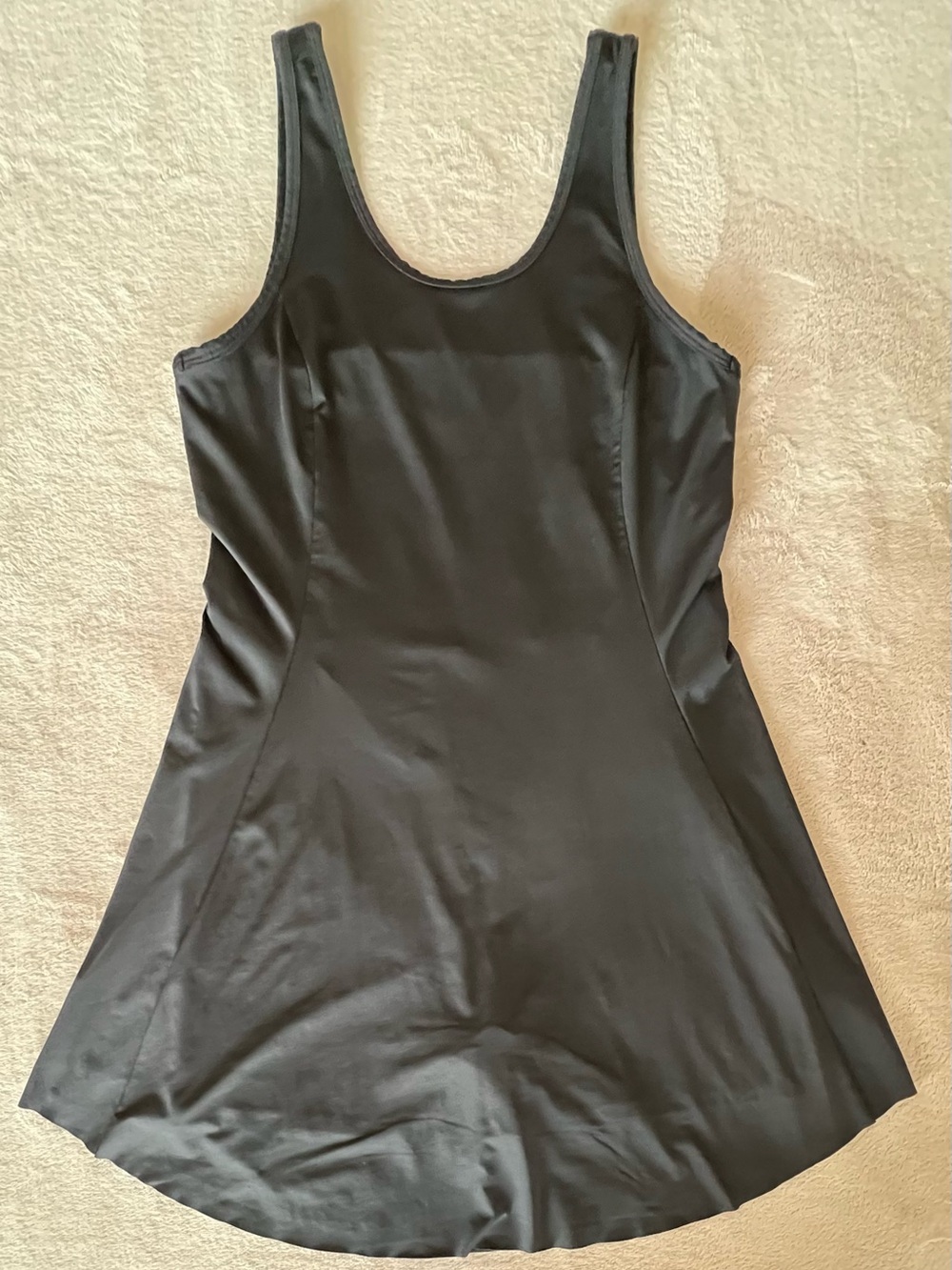 DSG Black Slip Dress with Built In Support